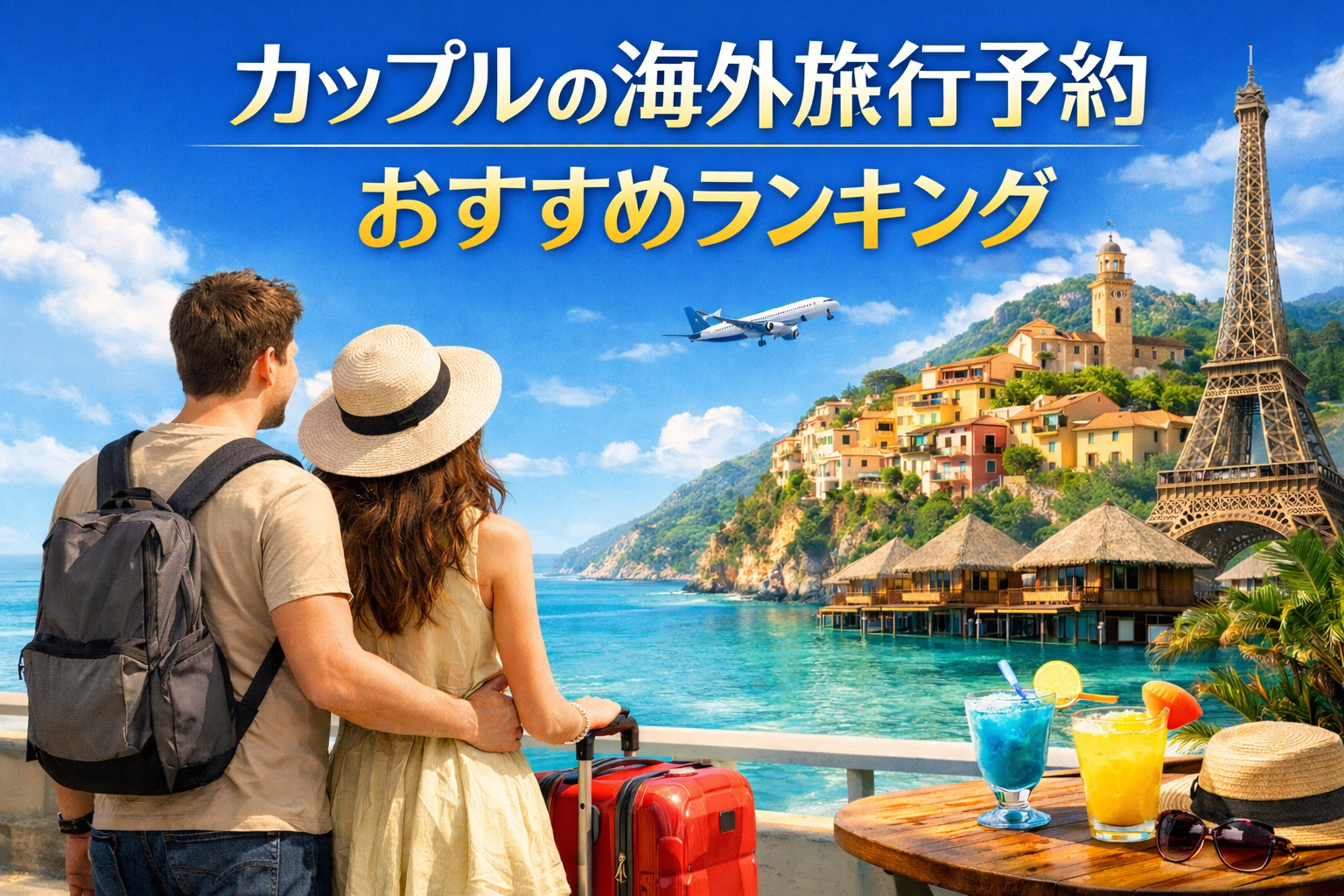 カップルの海外旅行予約おすすめランキング5選