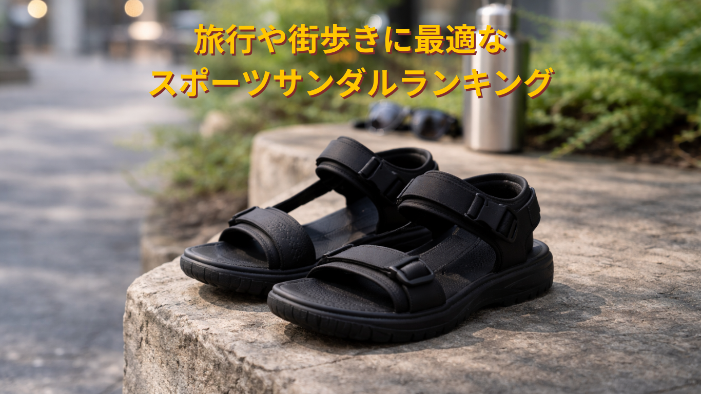 旅行や街歩きに最適なスポーツサンダルランキング/疲れにくくおしゃれなモデルを徹底比較